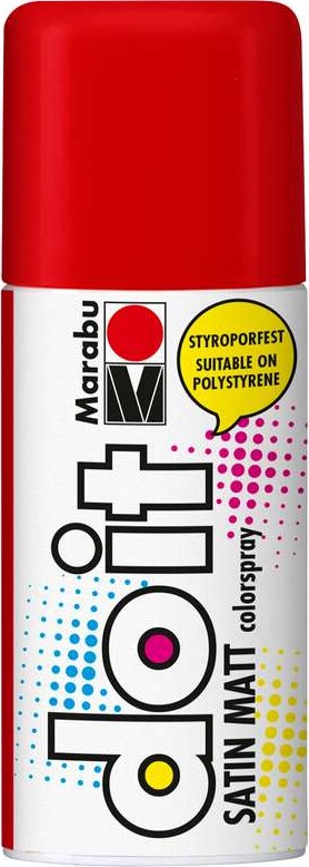 Do It Spray 150ml Satin Matt, Cherry Red 031 - 21070006031 - Marabu