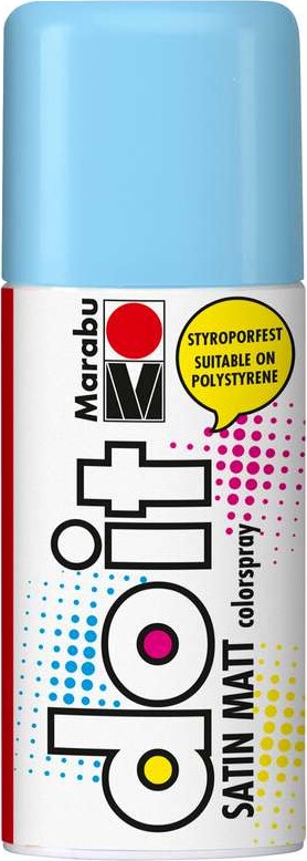 Do It Spray 150ml Satin Matt, Pastel Blue 092 - 21070006256 - Marabu