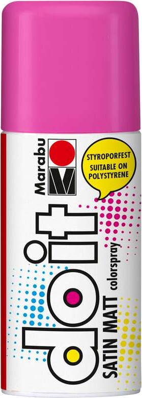 Do It Spray 150ml Satin Matt, Pink 033 - 21070006033 - Marabu