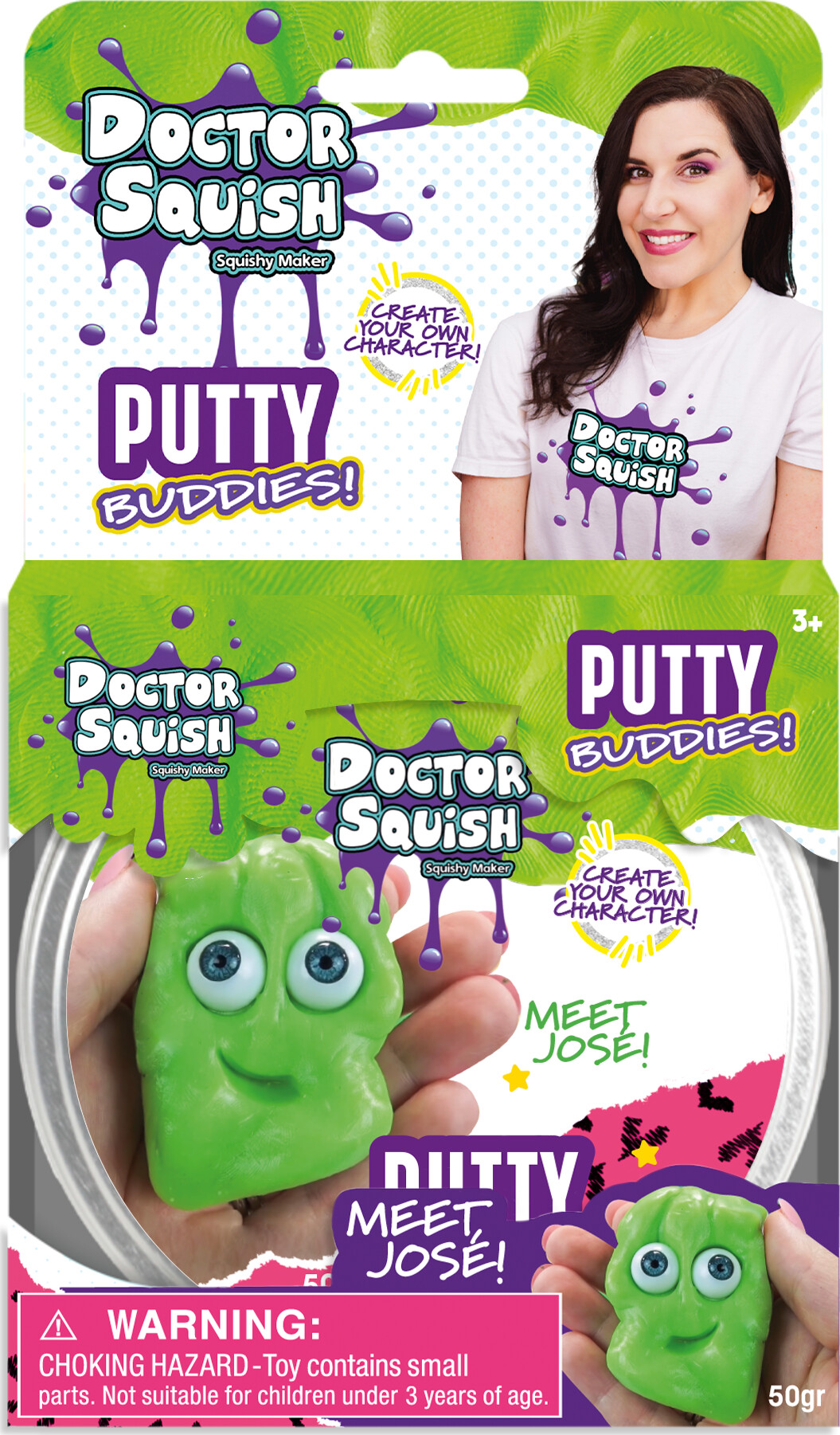 Doctor Squish - Putty Buddies 50g (green)