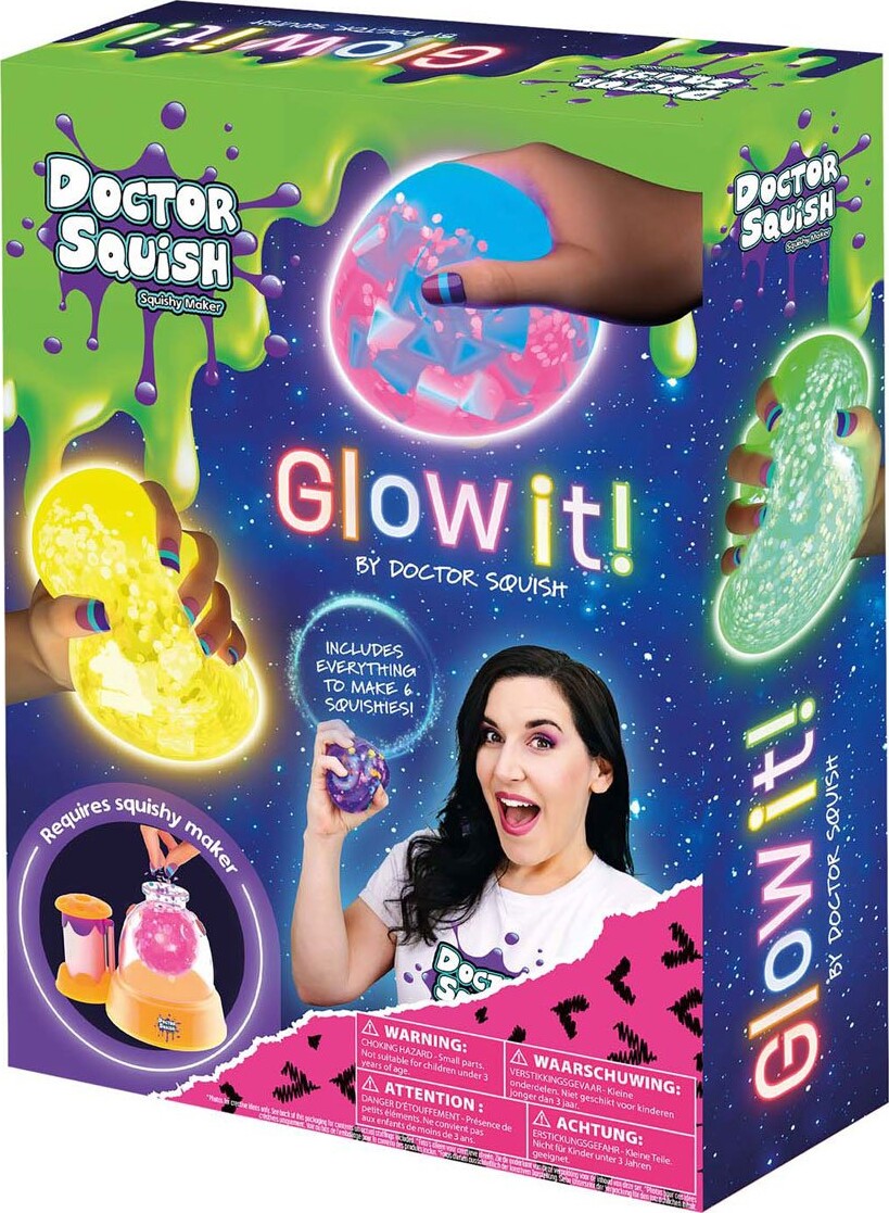 Doctor Squish Squishy Pack Refill - Neon Edition