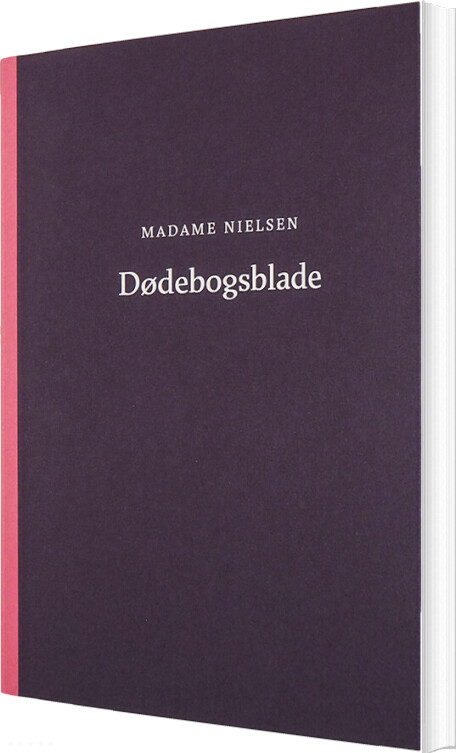 Billede af Dødebogsblade - Madame Nielsen - Bog