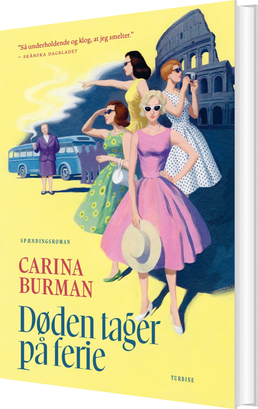 Døden Tager På Ferie - Carina Burman - Bog