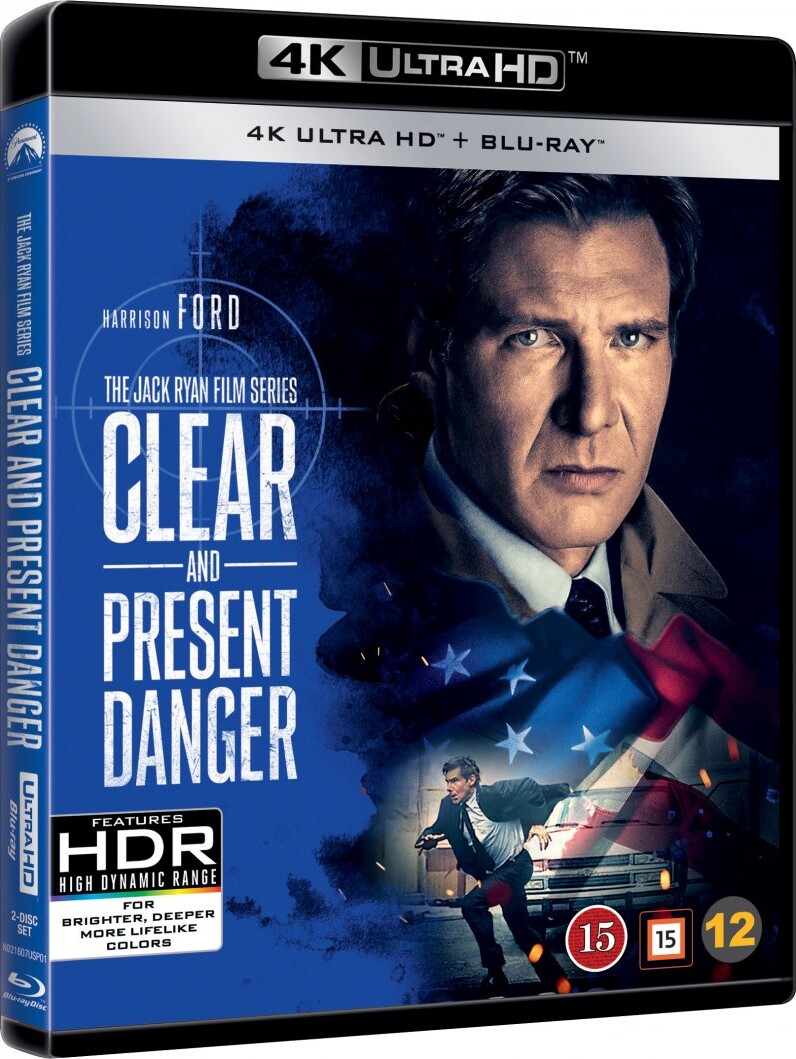 Dødens Karteller / Clear And Present Danger - 4K Blu-Ray