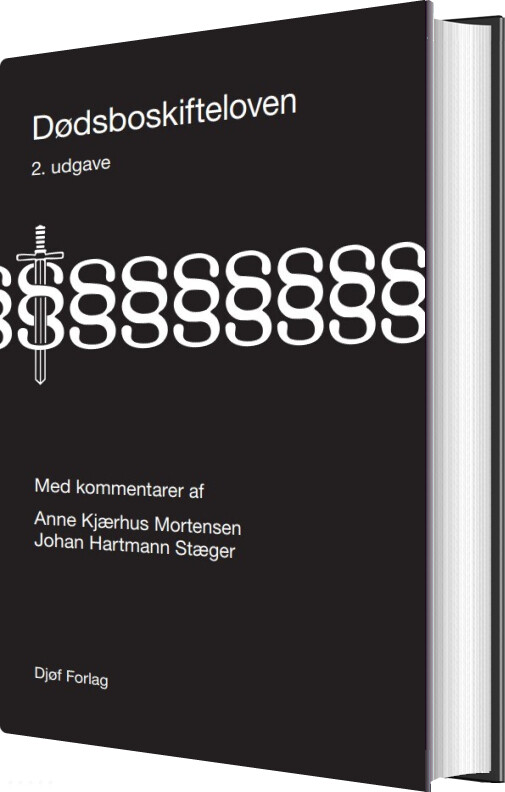 Dødsboskifteloven - Johan Hartmann Stæger - Bog