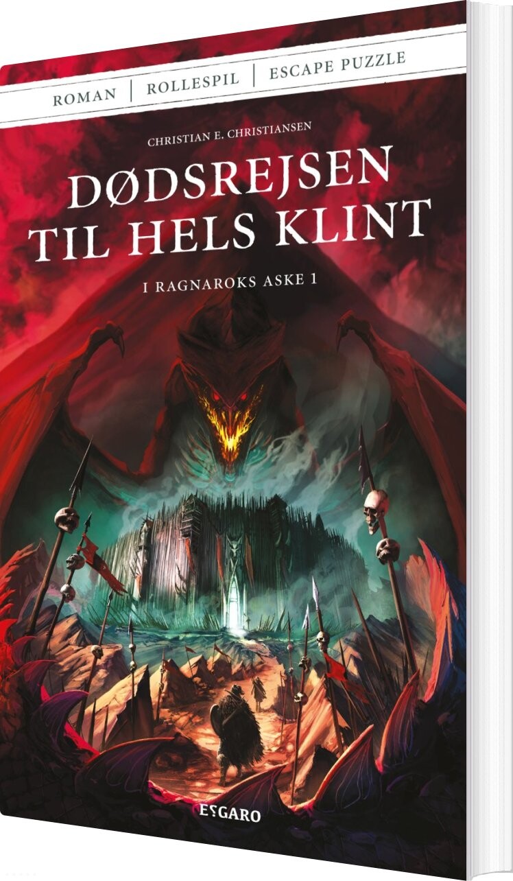 Dødsrejsen Til Hels Klint - Christian E. Christiansen - Bog