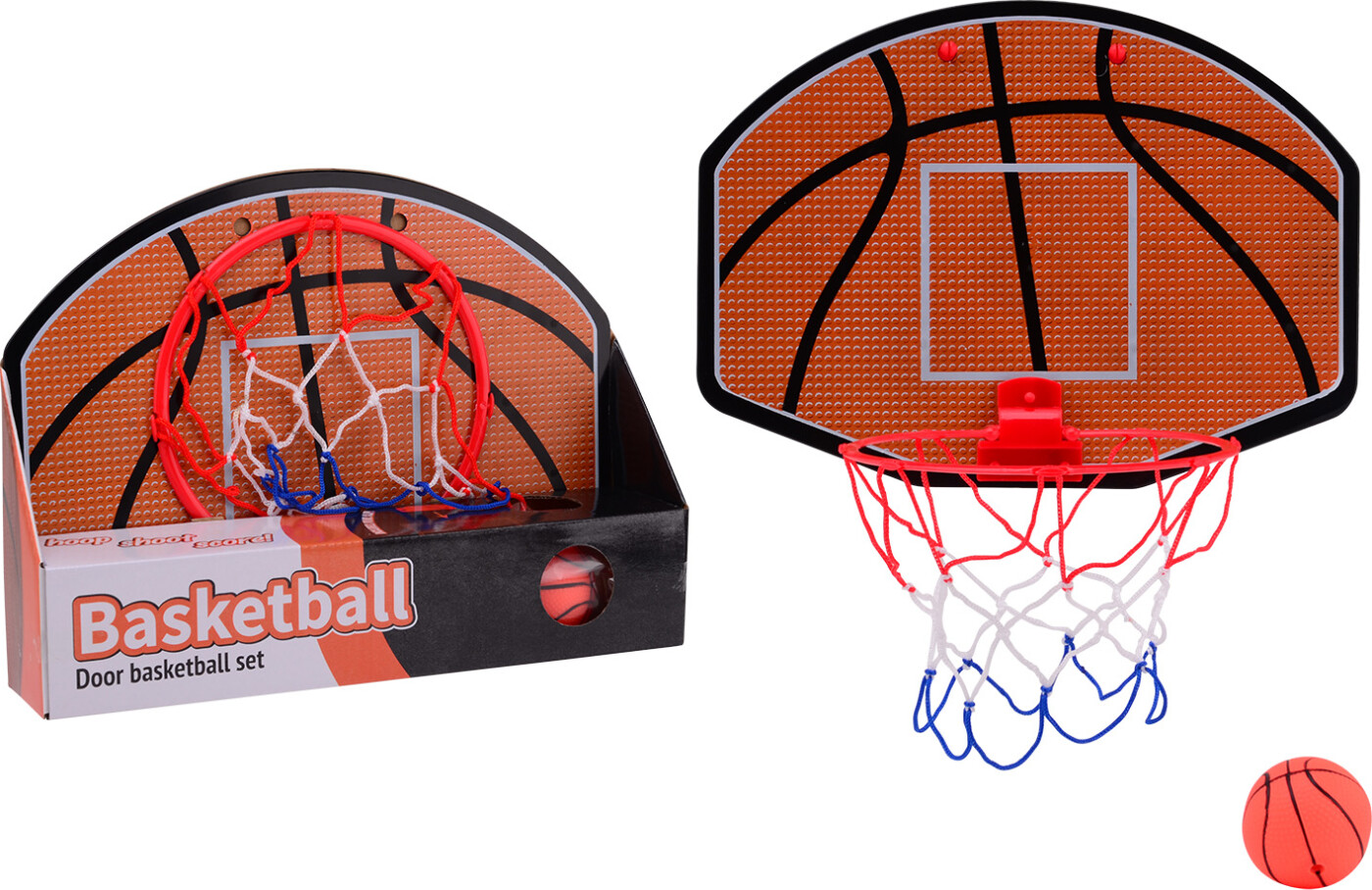 Dør Basketballgame With Basketball - Johntoys