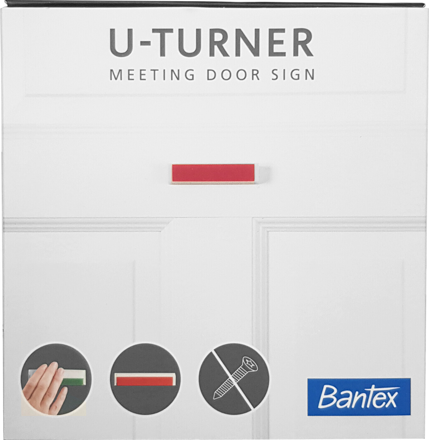 Dørskilt U-turner - Bantex