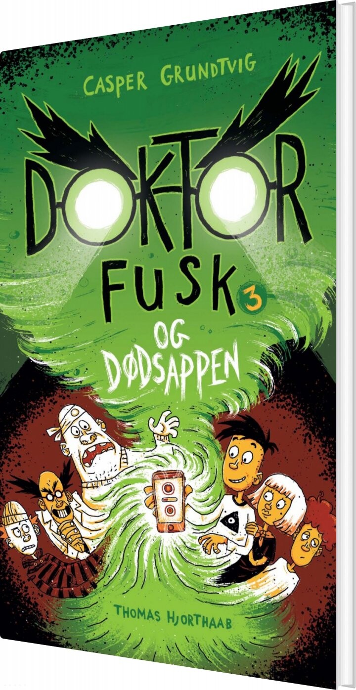 Billede af Doktor Fusk Og Dødsappen - Casper Grundtvig - Bog