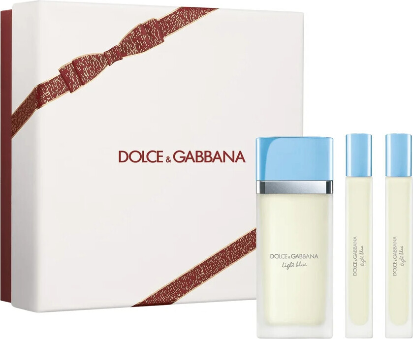 Dolce & Gabbana - Xmas Light Blue Edt 50 Ml + Edt 10 Ml + Edt 10 Ml - Gift Set