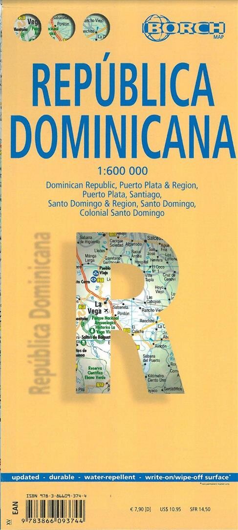 Dominican Republic (lamineret) - English book