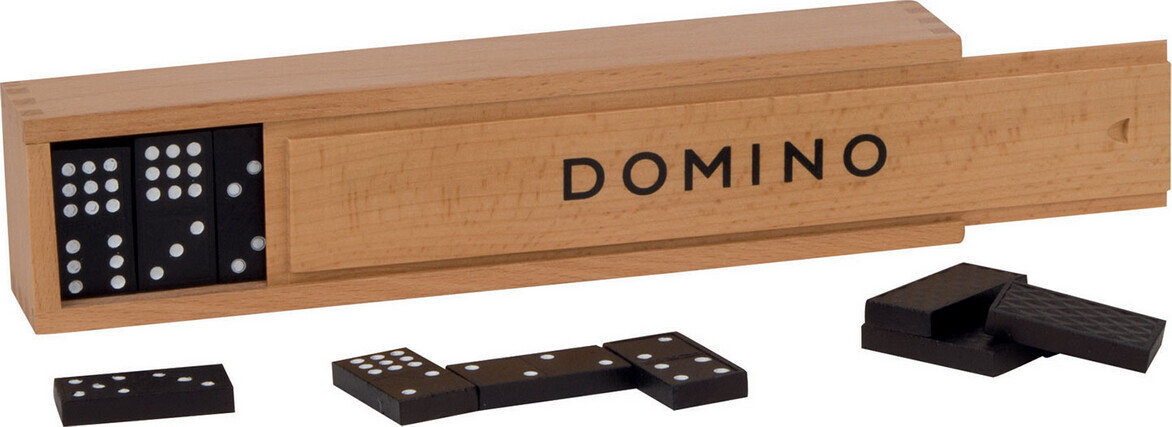 Domino Spil I Trææske - Goki