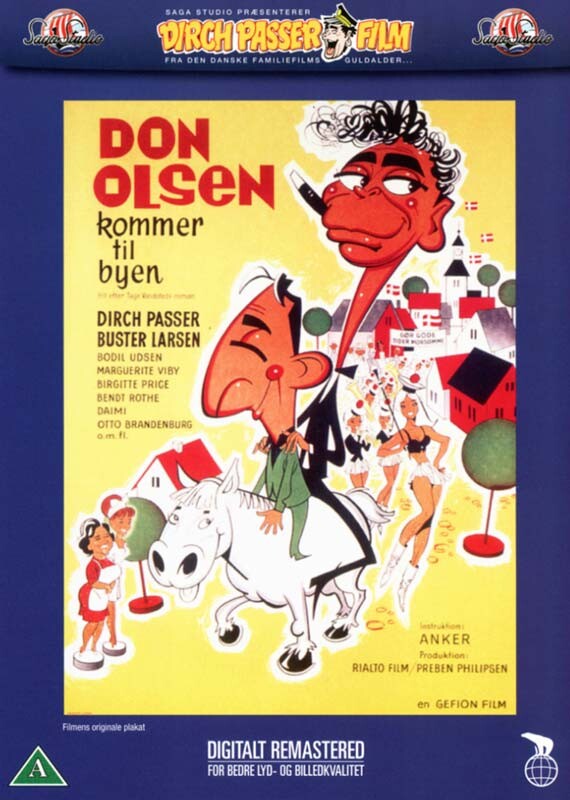 Don Olsen Kommer Til Byen - DVD - Film