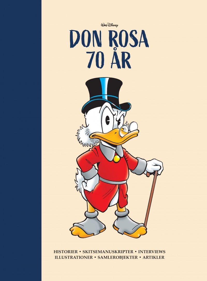 Billede af Don Rosa 70 år - Disney - Tegneserie hos Gucca.dk