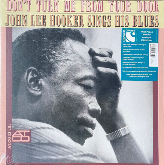 John Lee Hooker - Don't Turn Me From Your Door - Vinyl Lp