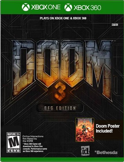 Doom 3 Bfg Edition - Import - Xbox 360