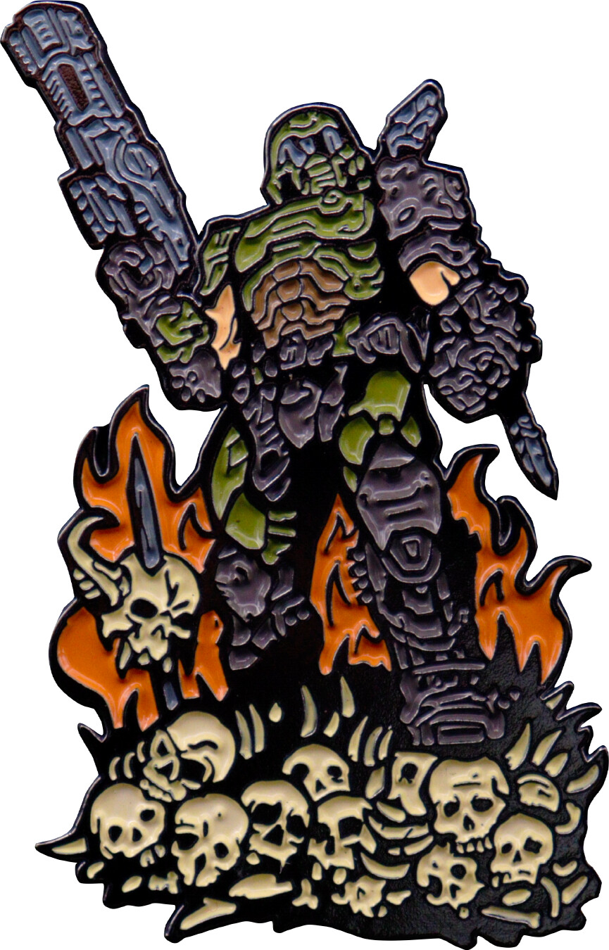 Doom Eternal Limited Edition Pin Badge