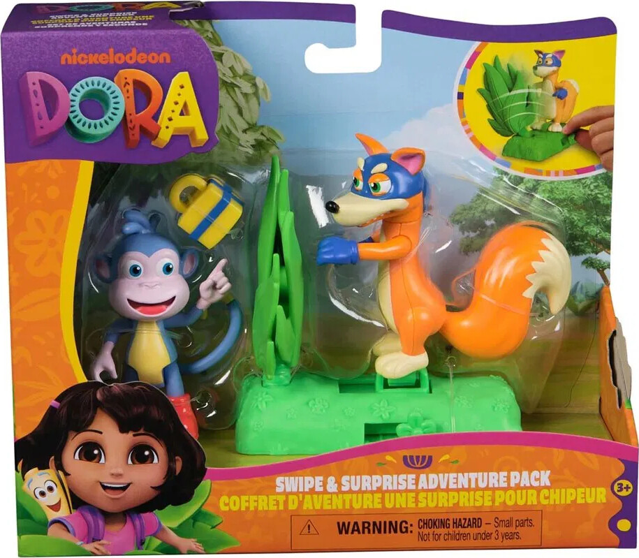 Dora The Explorer - Swipe & Surprise - Adventure - Boots & Huggo
