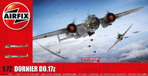 Airfix - Dornier Do.17z Fly Byggesæt - 1:72 - A05010a