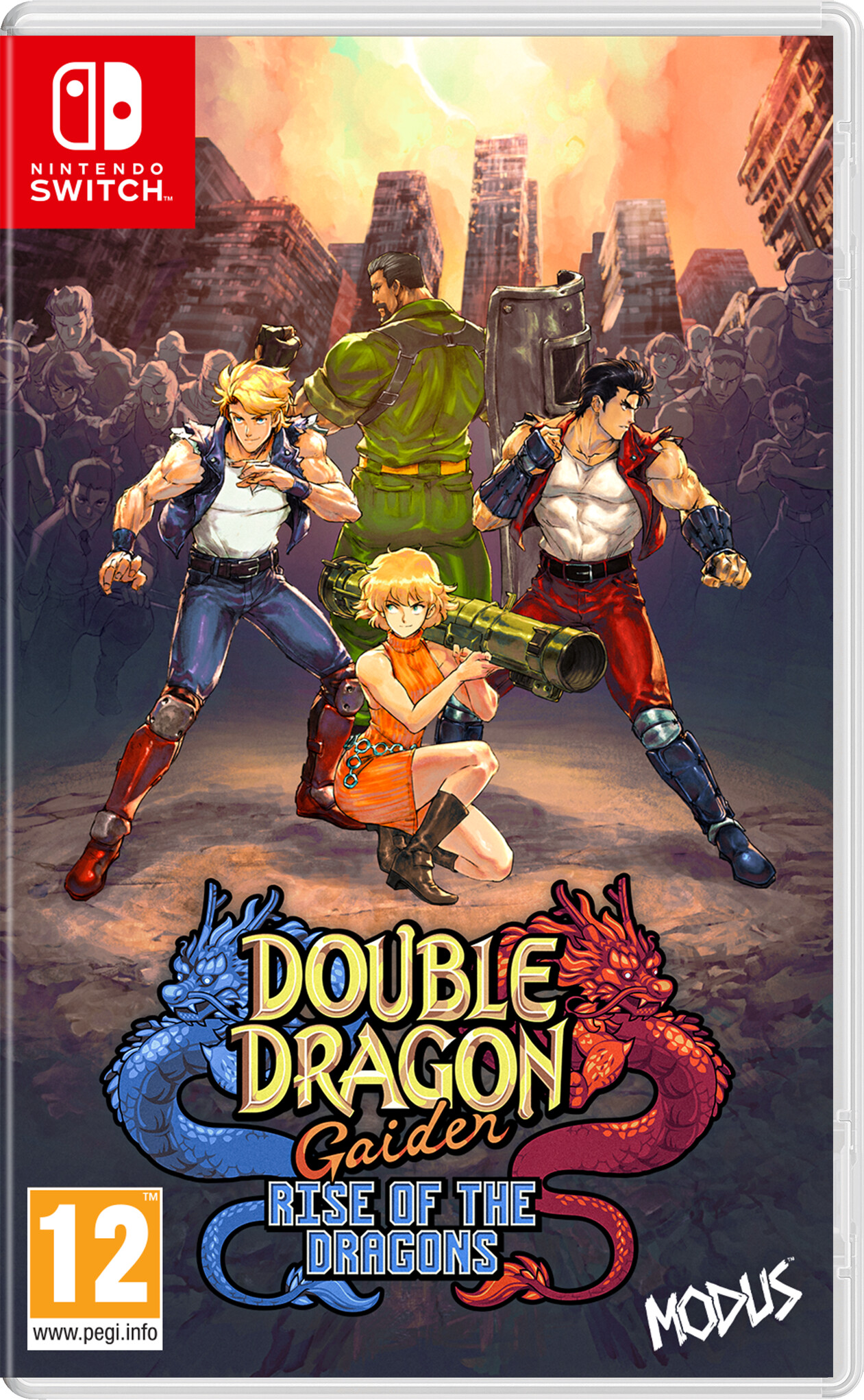 Billede af Double Dragon Gaiden: Rise Of The Dragons - Nintendo Switch