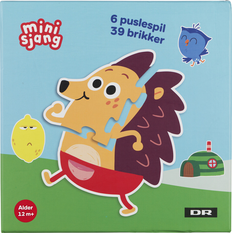 Dr - Børste Figurpuslespil - 6 Forskellige