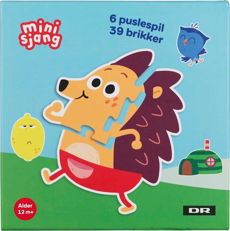 Dr - Børste Figurpuslespil - 6 Forskellige