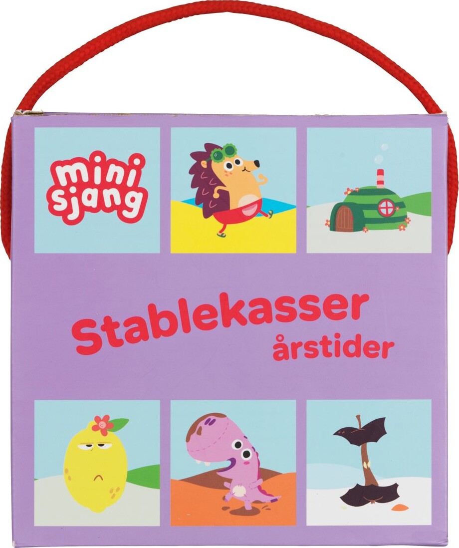 DR Stablekasser - Børste - 10 Stablekasser - Årstider