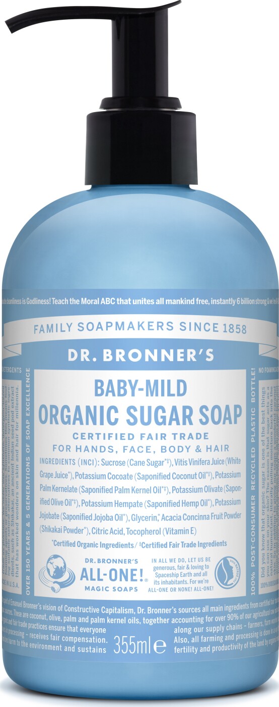 Dr. Bronner's - Organic Sugar Soap 355 Ml - Dr Bronners