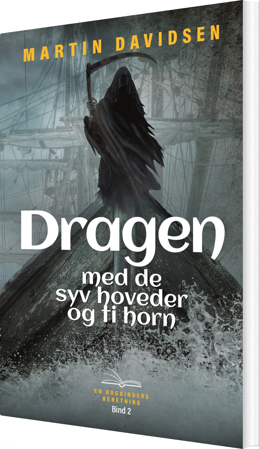 Billede af Dragen Med De Syv Hoveder Og Ti Horn - Martin Davidsen - Bog
