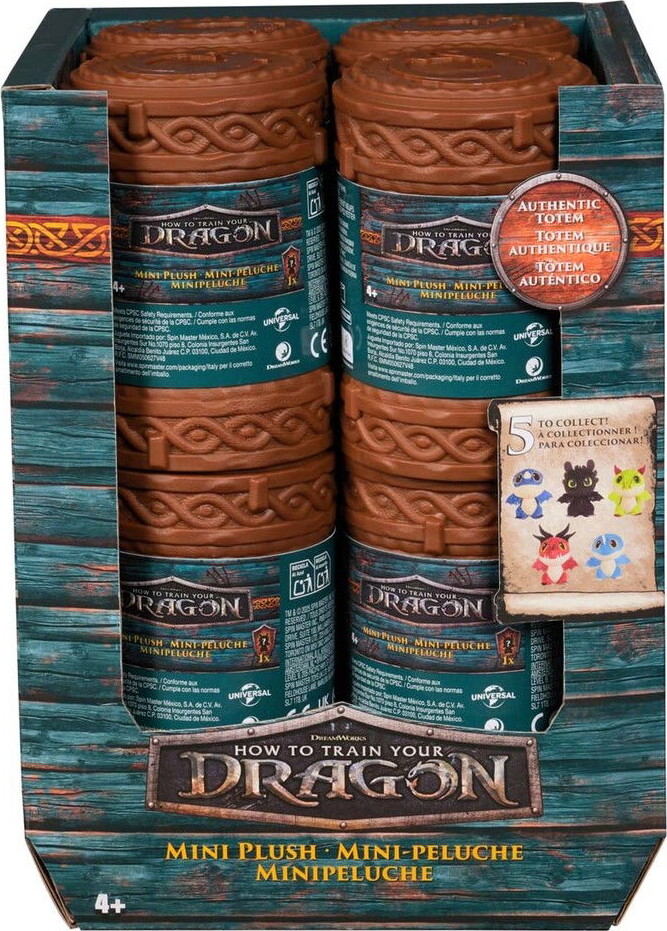 Dragetræneren Gund Plys 7,5 Cm Assorterede