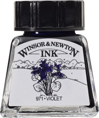 Winsor & Newton - Tegne Blæk - 14 Ml - Violet