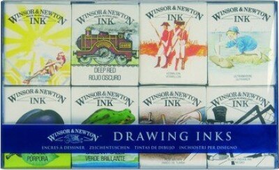 Winsor & Newton - Drawing Ink - Tegneblæk - William Collection - 8x14 Ml