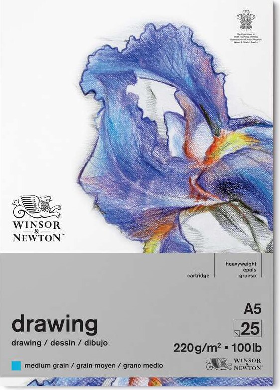 Tegneblok - A5 - 25 Sider - Winsor & Newton