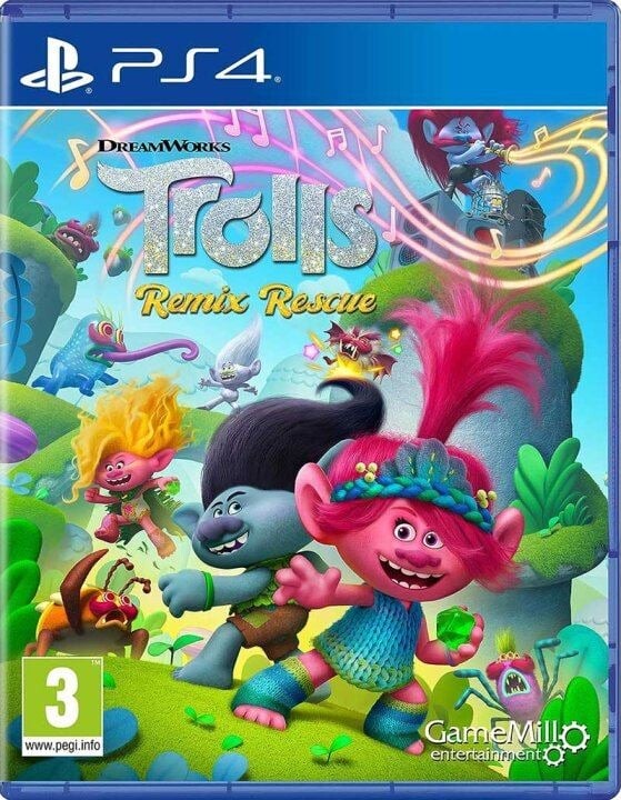 Dreamworks Trolls Remix Rescue - PS4