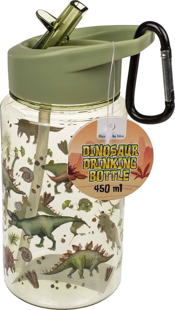 Out Of The Blue - Dinosaur Drikkedunk Til Børn - Grøn - 450 Ml