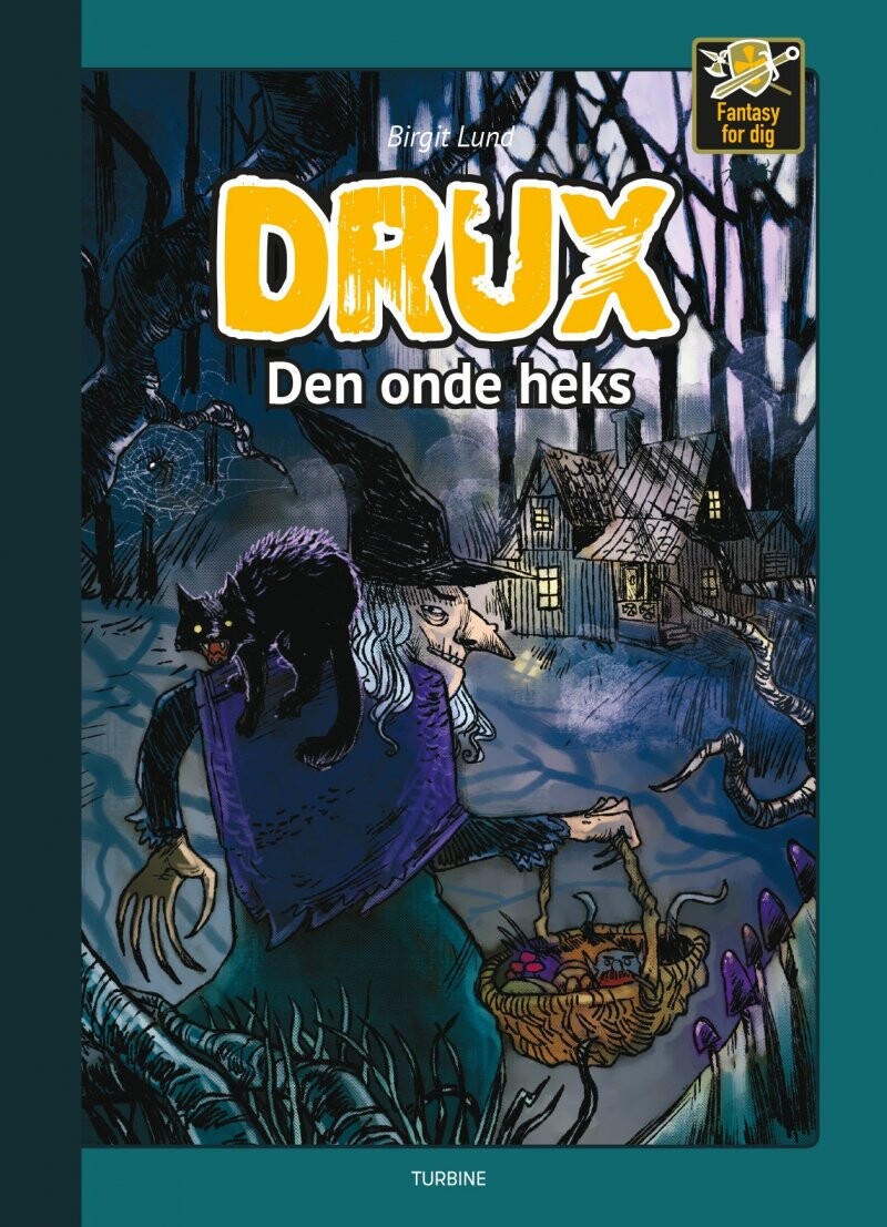 Billede af Drux - Den Onde Heks - Birgit Lund - Bog