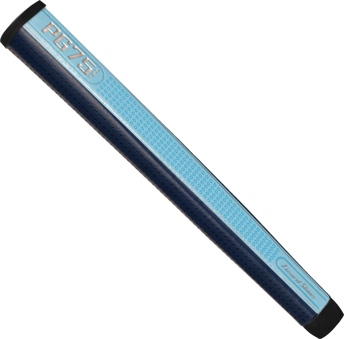 Dsp Ultra Golf Grip - Pg75 - Powder Blue/navy Blue - 38.4 Mm