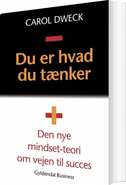 Billede af Du Er Hvad Du Tænker - Carol S. Dweck - Bog
