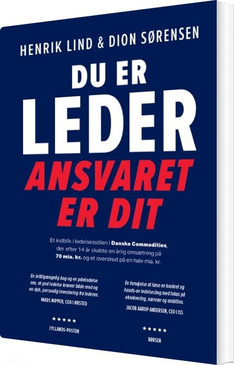 Du Er Leder - Dion Sørensen - Bog