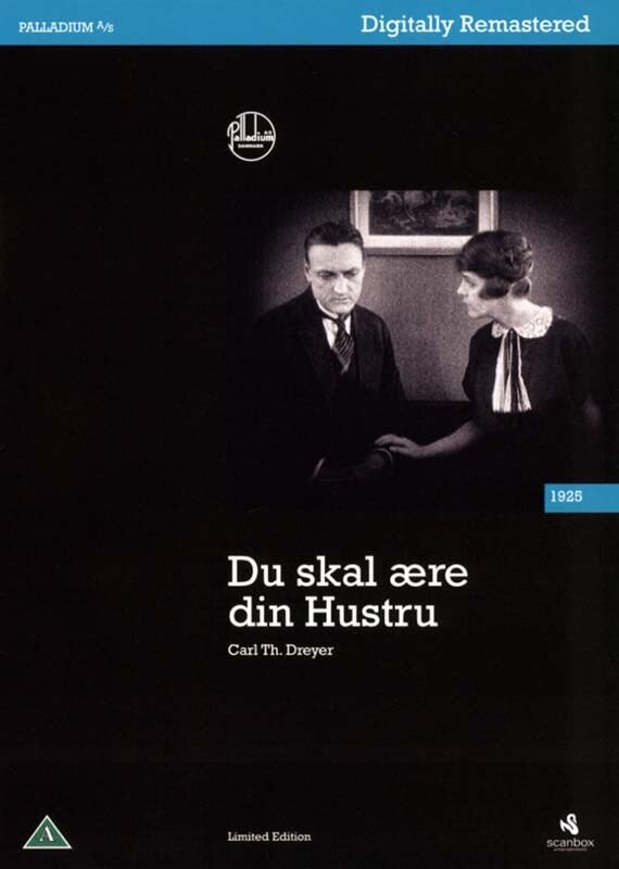 Du Skal ære Din Hustru - Carl Th. Dreyer - 1925 - DVD - Film
