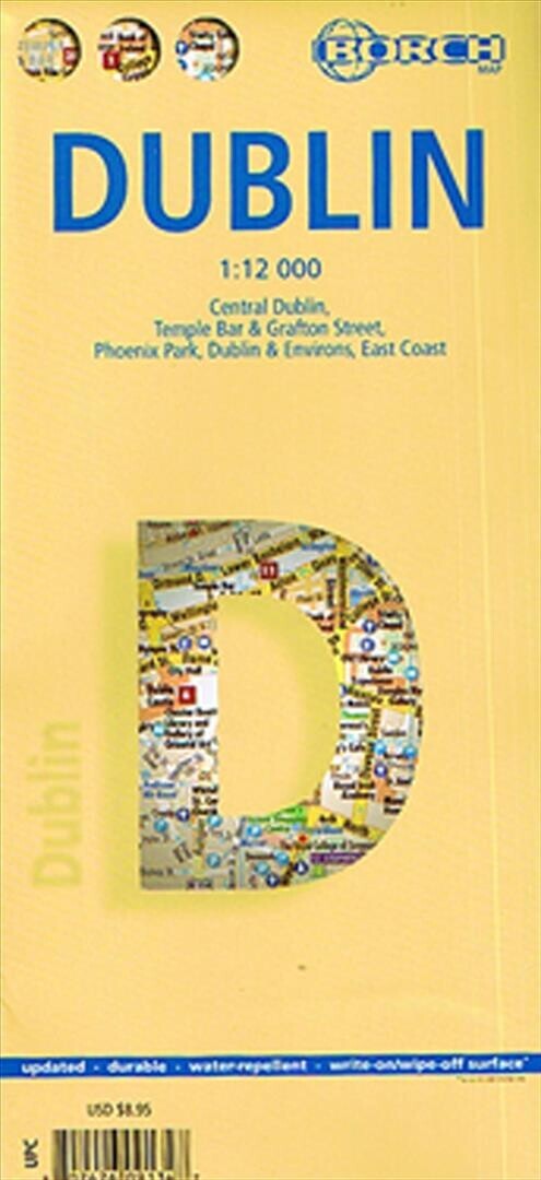 Dublin - Borch Maps - English book