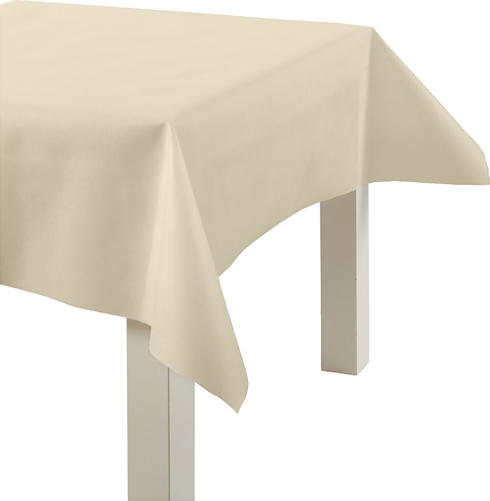 Billede af Dug Af Imiteret Stof - B 125 Cm - 70 G - Creme - 10 M