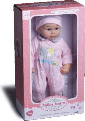 Babydukke Pige - 40 Cm - Miller Baby