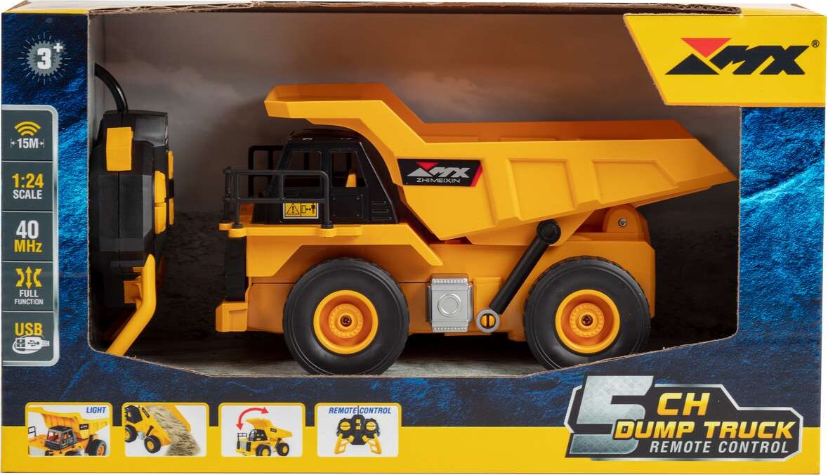 Dumper R/c 1:24 2,4ghz, 3,7v 500mah, 6 Channels - Z6811a - Mx