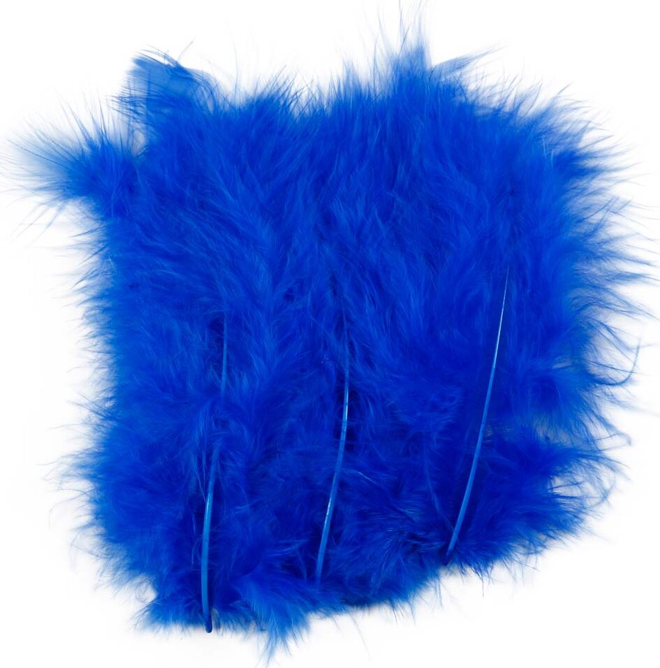 Dun - L 5-12 Cm - Blå - 15 Stk.