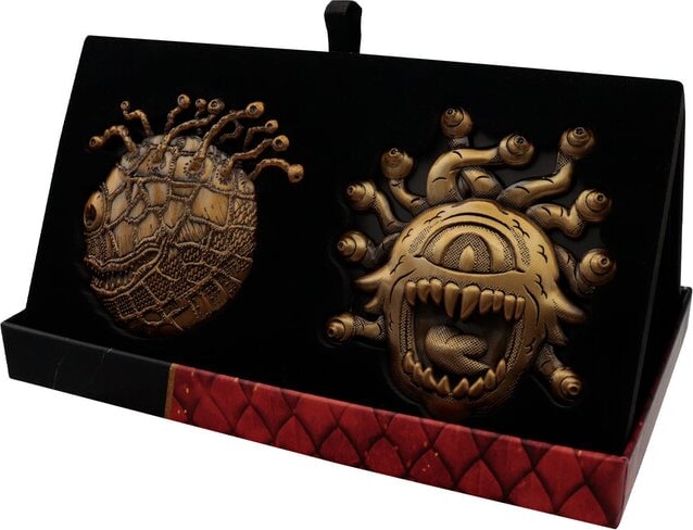 Dungeons & Dragons 50th Anniversary Beholder Twin Medallion Set