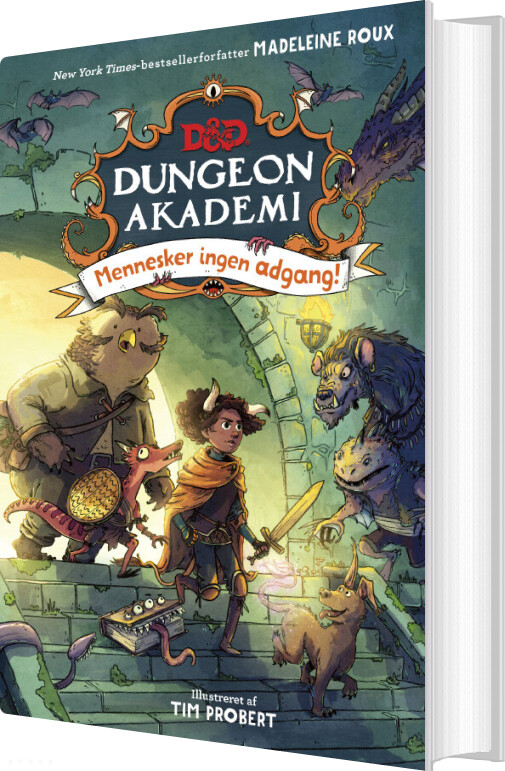 Billede af Dungeons & Dragons - Dungeon Akademi 1: Mennesker Ingen Adgang - Madeleine Roux - Bog