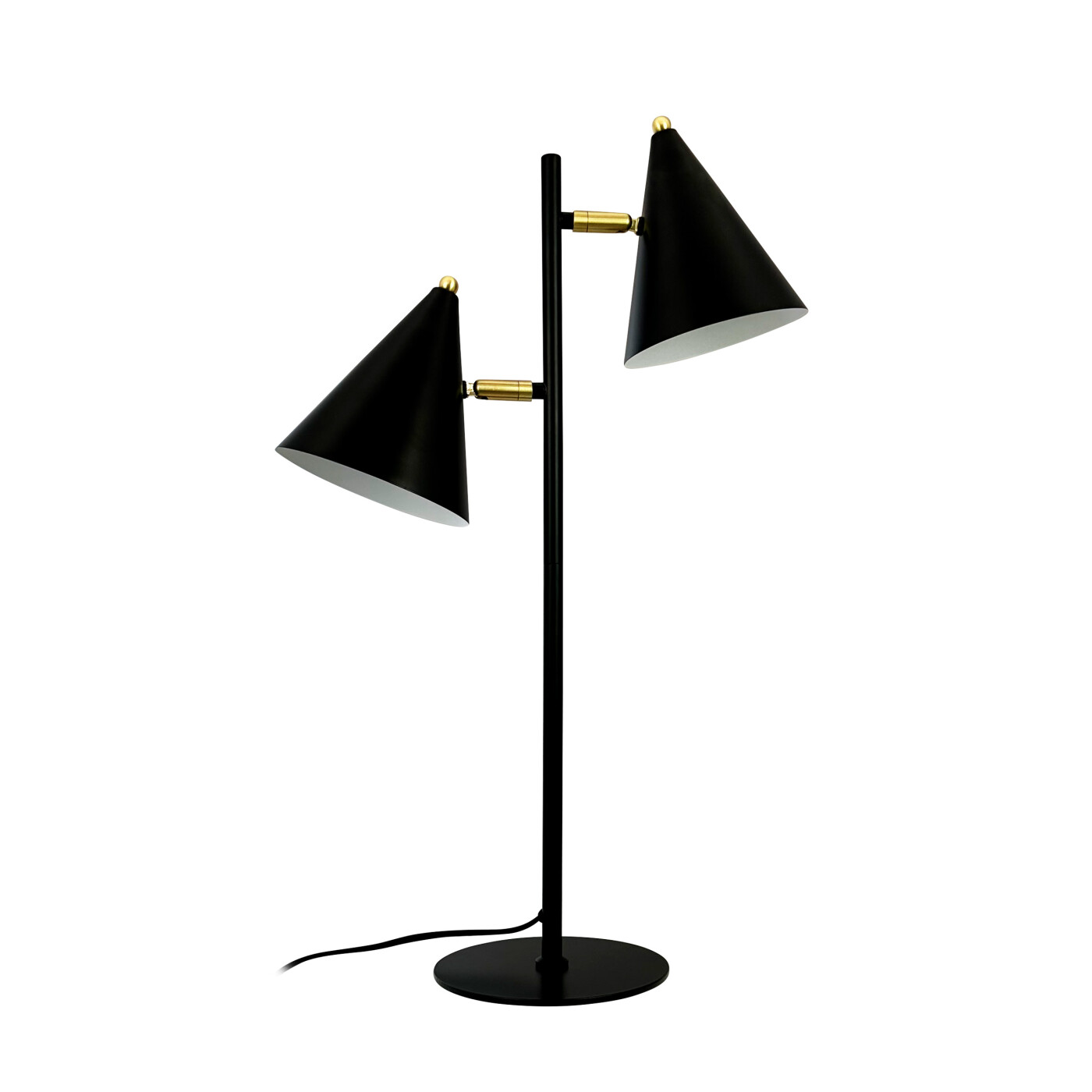 Rouen bordlampe, sort