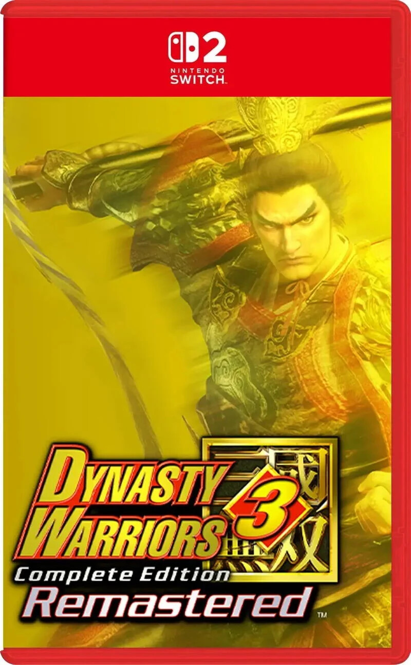 Dynasty Warriors 3 Complete Edition Remastered (import) - Nintendo Switch 2