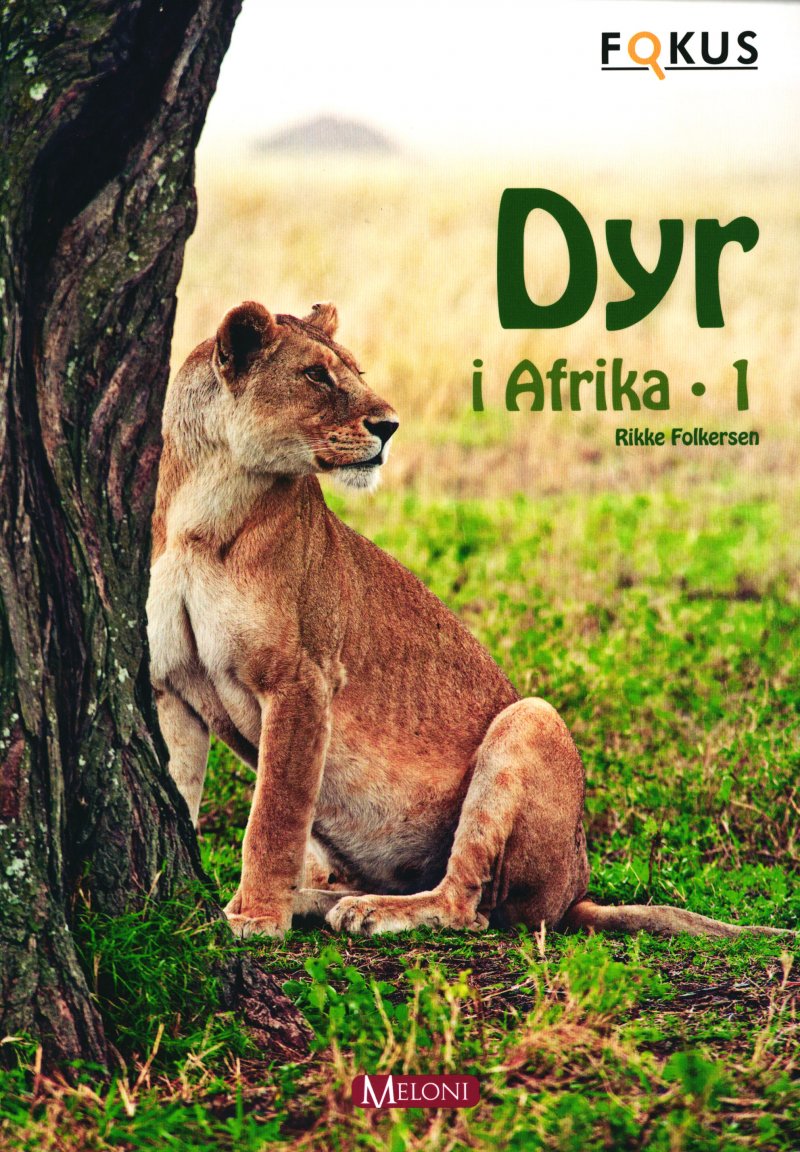 Dyr I Afrika 1 af Rikke Folkersen - Hæftet Bog - Gucca.dk